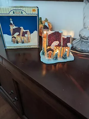 Christmas Valley 1991 Collector Series Lighted Village Church | Vintage • $14.99