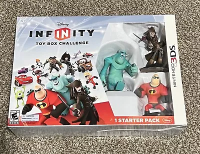 Disney Infinity Toy Box Challenge Starter Pack Box Set Nintendo 3DS Game NEW • $35