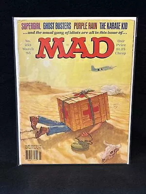 MAD Magazine No. 253 March 1985 Clean Vintage Carded/ Sleeved! VG/ NM • $4.99