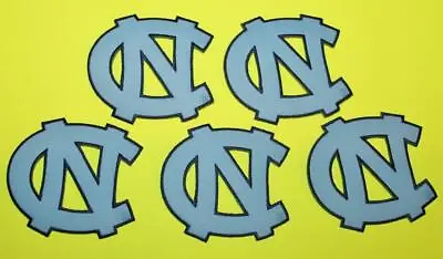 FIVE (5) University Of North Carolina UNC Tar Heels Patches Iron-On 3.5  Wide • $7.27