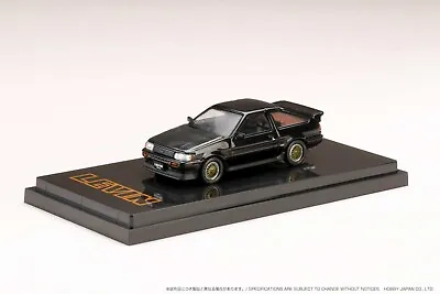 Hobby Japan 1:64 Toyota Corolla Levin AE86 3 Door Customized Black HJ641037CBK • $39.99