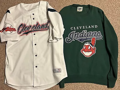 Vintage Cleveland Indians Jersey/Sweater • $55