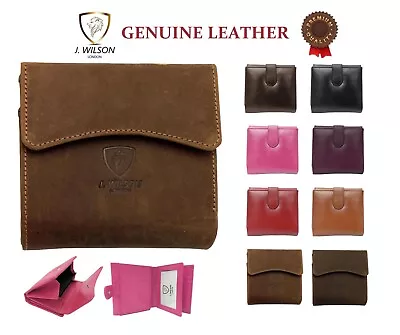 Ladies Designer Purse Genuine Leather Wallet Small Credit Card Coin Holder Gift • £7.89