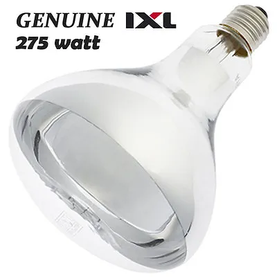 IXL Genuine Replacement 275 Watt Infra-Red Tastic Heat Lamp Globe 11300 - 4 Pack • $94.99