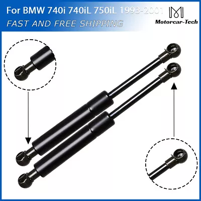 Pair Fits 1993-2001 BMW E38 740i 740iL 750iL Front Hood Lift Supports Struts New • $18.85