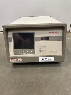 Anton Paar Model DMA 4500 Laboratory Density Meter Power Tested (Bin2.41) • $1299