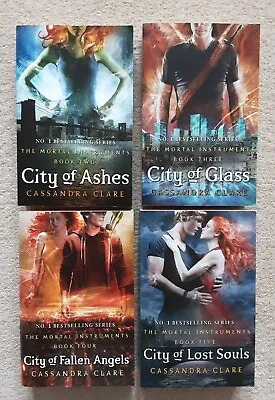 £6.50 • Buy Cassandra Clare The Mortal Instruments Ashes Glass Angels Souls Bundle, 4 Items