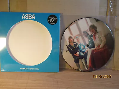 Abba - Waterloo/Honey Honey Swedish Version (Polar Music) 7  Picture Disc • £10.50