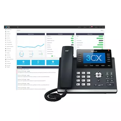 3CX VOIP Cloud Hosted PBX Phone System Server Free VPS 1 Month 3.89 Yearly 29.9 • $29.99