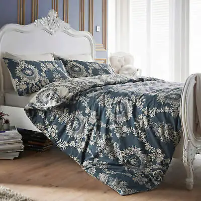 £28.99 • Buy Jeff Banks Duvet Cover Set Luxury 200TC 100% Cotton Super Soft Premium Bed Quilt