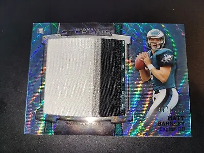 2013 Matt Barkley Bowman Reflections Rookie 4 Color Patch 27/171 Eagles USC  • $5