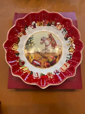 Villeroy & Boch Christmas Bowl From The Toys Fantasy Series - New • $24.99