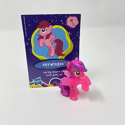 My Little Pony G4 Skywishes Clear Figure By Hasbro With Collector Card • $6.99
