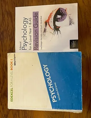 Edexcel Psychology A Level Year 1 Textbooks • £14.50