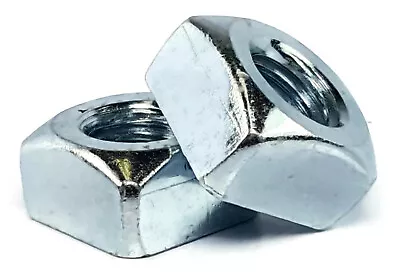 Zinc Plated Grade 2 Steel Square Nuts - Four-Sided Nuts - Coarse - Select Size • $256.50