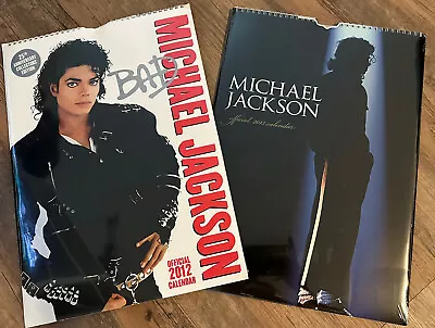 Michael Jackson MJ Bad 2012 And 2013 Official Calendar Sealed Free Shipping • $32.99