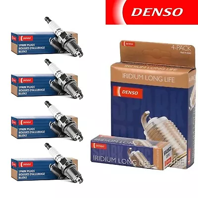 4 Pack Denso Iridium Long Life Spark Plugs For 2012-2015 HONDA CIVIC L4-1.5L • $105.60