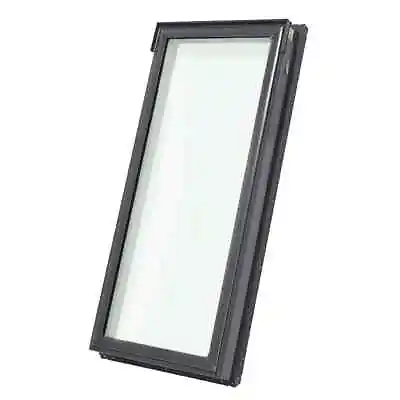NEW VELUX 21-1/2 Inch X 38-3/8 Inch Tempered Fixed Non-Vented Deck Mounted • $369