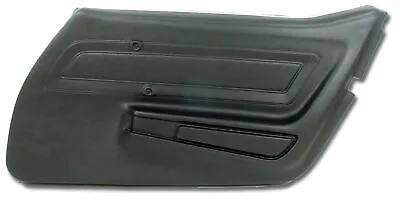 Corvette C3 Door Panel Black RH 1970-1976 • $339.99