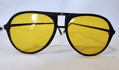 Vintage Tasco  Shooting Glasses. Yellow With Case. • $14.95