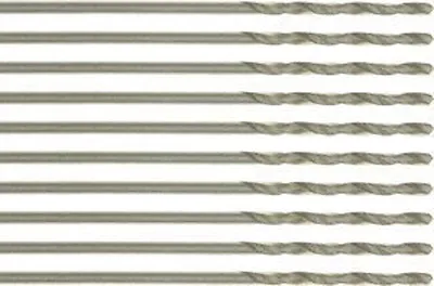 10pc Mini Micro High Speed Steel HSS Twist Wire Gauge Drill Bit #79 0.0145  • $6.99