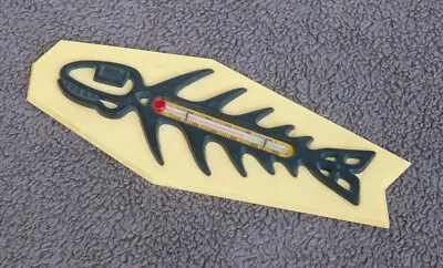 Wall Thermometer Tribal Fish Montana Alaska Indigenous Design Cute Gift Props ZW • $42.95