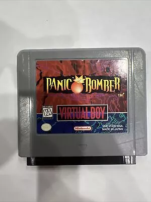 Panic Bomber (Nintendo Virtual Boy 1995) Cartridge Only. • $60