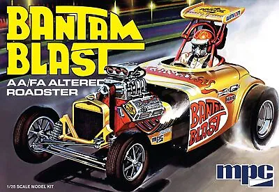 MPC 1:25 Bantam Blast Dragster AA/FA Altered Roadster Plastic Model Kit • $31.99