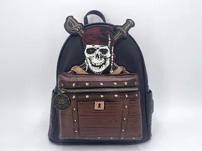 Cosplay Loungefly Disney Pirates Of The Caribbean Mini Backpack Dead Men • $73.99