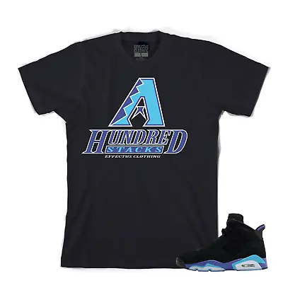 Tee To Match Air Jordan Retro 6 Aqua Sneakers. Stacks Tee. • $27.75