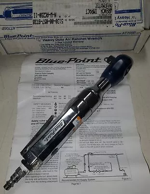 Blue Point 1/2  Drive Air Ratchet AT705B 5130-00-057-9738 AT705 • $198.09