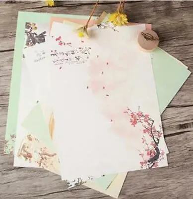 48pcs Chinese Style Retro Writing Paper Vintage Letter Paper Stationery  • $13.34