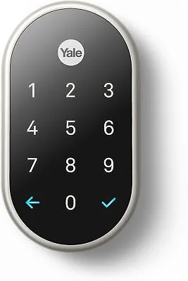 Nest Yale Satin Nickel Lock With Nest Connect • $265.05