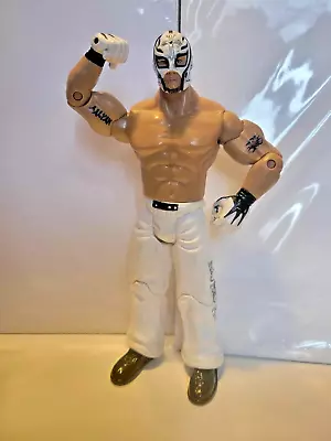 WWE WWF Rey Mysterio White Pants Wrestling Action Figure • $9.99