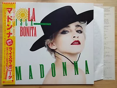 Madonna LPLa Isla Bonita Super Mix 1987 Japan Vinyl12 45 RPMmintcleaned • £25