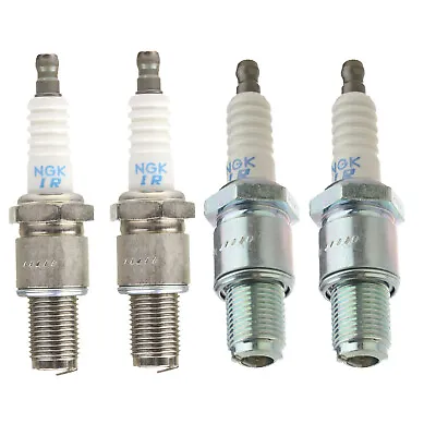 4 NGK Japan Spark Plugs RE7CL/RE9BT Leading/Trailing For Mazda RX-8 2004-2011 • $118.84