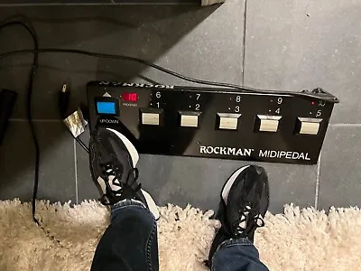 Tom Scholz ROCKMAN MIDI PEDAL MIDIPEDAL 1990 Electric & Acoustic Electric Guitar • $125