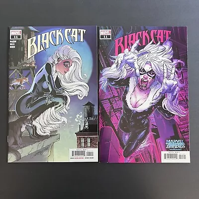 Black Cat 11 - 1st Iron Cat - Cover A & Marvel Zombies Variant - Lot Of 2 • $39.99