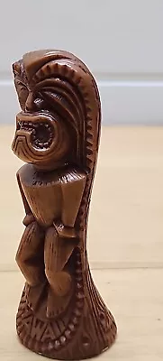 Vintage Hawaiian KU TIKI (strength)Hapa Wood Ku Coco Joes Bar Surf • $29.06