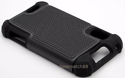 For Motorola Atrix 4g Mb860 Rugged Case Triple Layer Soft Hard Black Mb 860 • $7.80