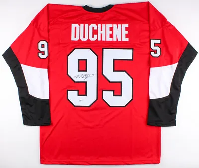 Matt Duchene Signed Senators Jersey (Beckett COA) #3 Overall Pick 2009 NHL Draft • $189.95