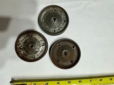 3 MARX Replacement Wheels Rim Parts  Caterpillar Wind Up Tin Climbing Tractor • $19.99