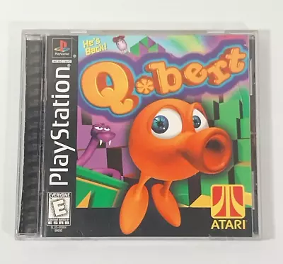 PS1 QBert Complete Sony PlayStation Atari Complete With Case & Manual READ • $7.99
