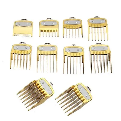 10 Pieces Clipper Comb Attachment Guide Gold For WAHL 1.5mm - 25mm • $39.95