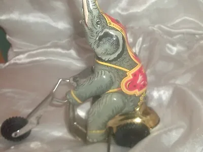 Vintage Circus Elephant Tin Windup Toy 1950’s • $7.99