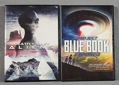 UFO Alien 2 DVD Set Death Valley Aliens Project Blue Book Exposed VG • $18.99