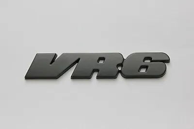 Audi VR6 Engine Badge Matte Black Emblem For RS3 A3 TT Q7 Q6 NEW AUS • $12.20