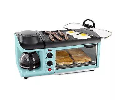 Nostalgia Retro 3-in-1 Family Size Electric Breakfast Station Non Stick Die ... • $87.04