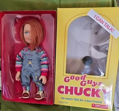 Child's Play - Good Guys 15  Chucky Doll Mezco Chucky Talking Doll (78004) • $110