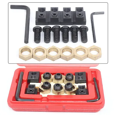 18Pcs 5/8  Eccentric T-Slot Clamping Kit Milling Machine Work Table High Quality • $41.80